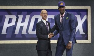 Suns select Arizona's Deandre Ayton with first overall pick in NBA Draft