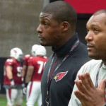 Former Cardinal safety Adrian Wilson at Arizona Cardinals Training Camp in Glendale Tuesday, August 4, 2015. (Photo: Vince Marotta/Arizona Sports)
