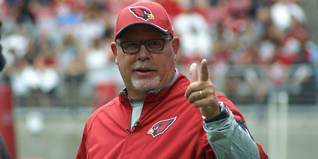 Arizona Cardinals head coach Bruce Arians...