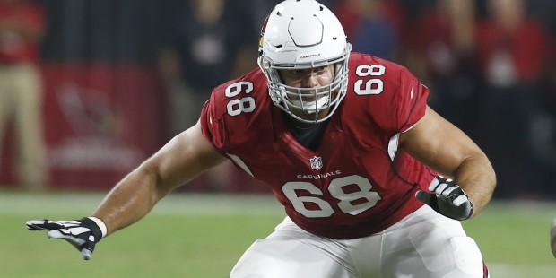 Arizona Cardinals tackle Jared Veldheer (68) in the first quarter during an NFL preseason football ...