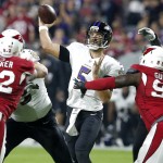 Joe Flacco, Frostee Rucker, Rodney Gunter