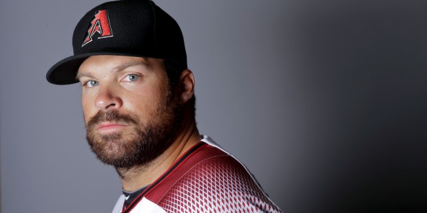 This is a 2016 photo of Josh Collmenter of the Arizona Diamondbacks baseball team. This image refle...