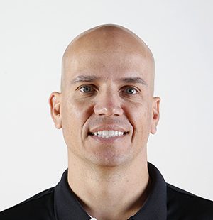 Phoenix Suns assistant coach Nate Bjorkgren during the Suns NBA basketball media day Monday, Sept. ...