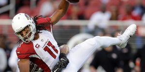 Ways to upset the entire state of Arizona - throw Larry Fitzgerald to the ground