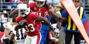 Without a shoe, Cardinals' Kerwynn Williams burns Saints for a 49-yard score