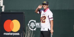 Former Sun Devil Jon Rahm honors Pat Tillman at 16th hole