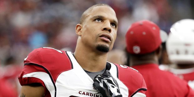 Arizona Cardinals defensive back Tyvon Branch (27) prior to an NFL preseason football game against ...