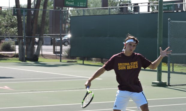 ASU’s Benjamin Hannestad was the Sun Devil men’s tennis team’s first signee under coach Matt ...