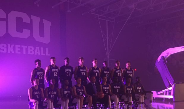 The GCU basketball team enters it's first season of NCAA Division 1 eligibility. (Photo: Eddie Poe/...