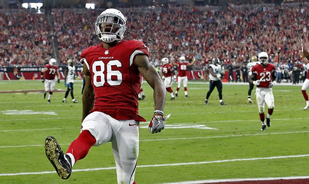 Arizona Cardinals tight end Ricky Seals-Jones (86) scores a touchdown against the Jacksonville Jagu...