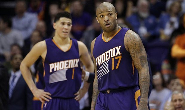 Booker's Suns career began with a push (and more) from P.J. Tucker