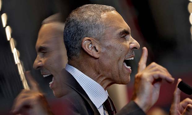 Newly appointed Arizona State University NCAA college football head coach Herman Edwards speaks dur...