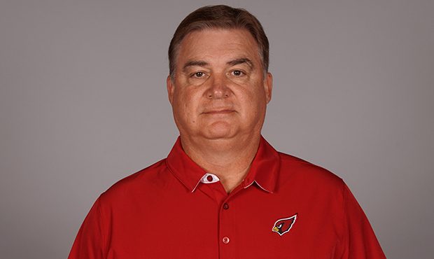 This is a 2017 photo of Amos Jones of the Arizona Cardinals NFL football team. This image reflects ...