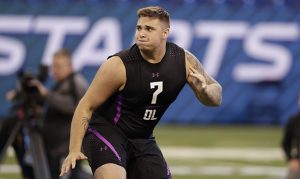 Cardinals select offensive lineman Mason Cole in third round of NFL Draft
