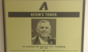 D-backs honor former GM with 'Kevin's Tower' suite at Chase FIeld