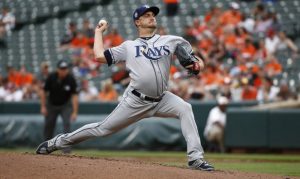 D-backs acquire pitcher Matt Andriese from Tampa Bay