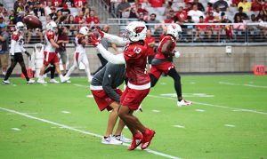 OC Mike McCoy says Cardinals are still finding offensive identity