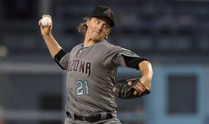 Greinke gives up late home runs, offense struggles in D-backs loss
