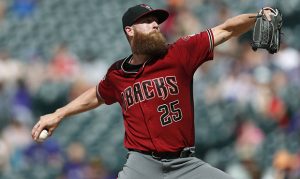 D-backs' Archie Bradley is either closing or tweeting about that song