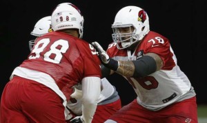 Arizona Cardinals offensive line banged up in loss to Vikings