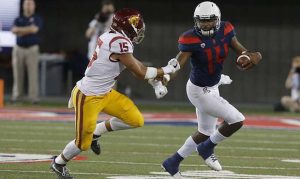 Arizona's comeback falls short as USC holds off 24-20