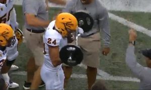 ASU HC Herm Edwards on turnover barbell: 'That was a new one'