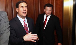 Gov. Doug Ducey talks Bradford-Rosen debate, stadiums and Arizona sports