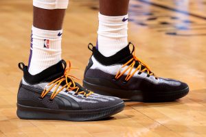 Deandre Ayton sports Halloween-themed Pumas in Oklahoma City
