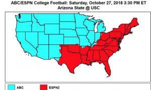 ASU football game against USC to be broadcast on ABC