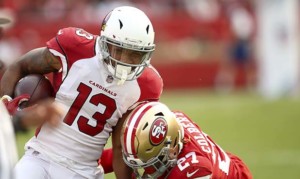 Cardinals WR Christian Kirk came ready to celebrate first NFL touchdown