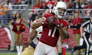 Cardinals Larry Fitzgerald moves up NFL record list with touchdown