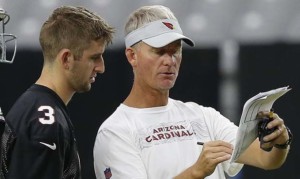 Arizona Cardinals fire OC Mike McCoy, promote Byron Leftwich