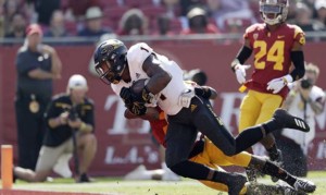 Herm Edwards likes playing ASU receiver N'Keal Harry more in the slot