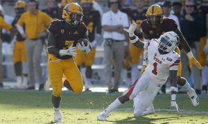 ASU RB Benjamin breaks school's single season Pac-12 rushing record