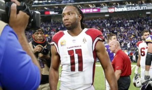 Cardinals' Larry Fitzgerald passes Terrell Owens in all-time rec. yards