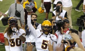 Sun Devils emerge from chaotic fourth quarter with Territorial Cup win