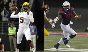 Kickoff times announced for ASU at Oregon, Arizona at Washington State
