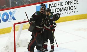 Coyotes rookie goaltender Adin Hill named NHL's 2nd 'Star of the Week'