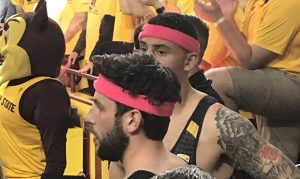 Coyotes D Demers, Bissonnette in ASU's Curtain of Distraction