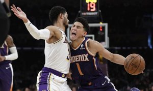 Devin Booker benefiting, learning the NBA's touchy rules to draw fouls