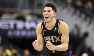 Suns' Devin Booker No. 9 west guard in first NBA All-Star voting release