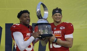 NFL Pro Bowl provides number of wet and wacky moments