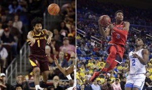 ASU in, Arizona out of most NCAA Tournament brackets after L.A. trip