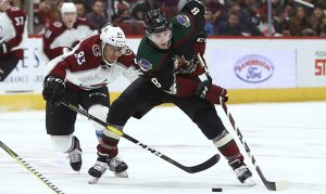 Coyotes center Nick Schmaltz to miss rest of season with lower-body injury