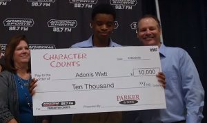 Arizona Sports Character Counts scholarship winner announced
