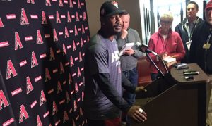 New D-backs OF Adam Jones stayed fresh in Arizona while waiting for calls