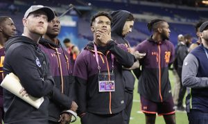Kyler Murray skips measurement, throws at pro day