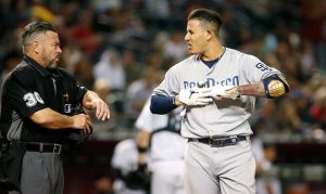 Machado's first of many trips as a Padre to Valley brings expected boos
