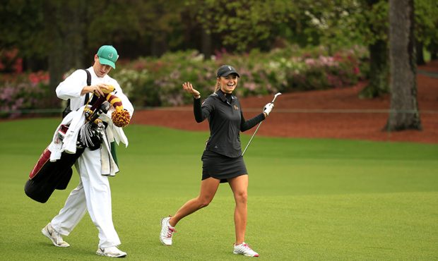 Arizona State's Sofia Anokhina says she'll never forget playing at Augusta National. She's the firs...