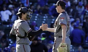 Taylor Clarke hits 1st career home run against Rockies